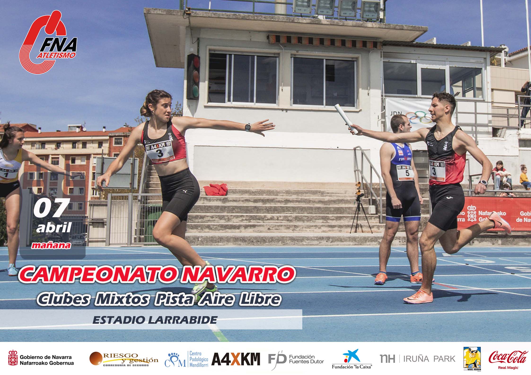 Listas de Salida y Horario Cto Navarro de Clubes Mixto Absoluto AL